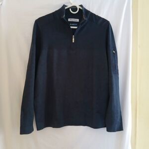 Tommy Bahama Island Zone Quarter Zipup Sweater M